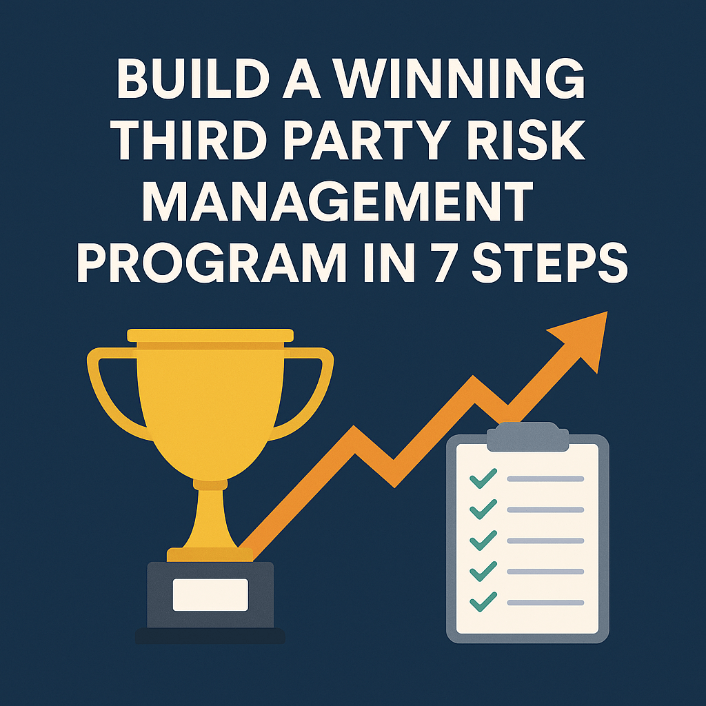Building a winning TPRM framwork